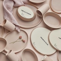 Stone by Mercer Project KATACHI Stoneware 16피스 식기 세트 아이보리, 16 Piece Set_Nude, Nude_16 Piece Set
