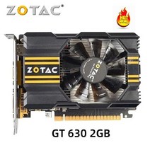ZOTAC 그래픽 카드 지포스 128 비트 GDDR5 GDDR3 GPU 맵 NVIDIA GT630 1GD5 HDMI Dvi VGA용 1GB 2GB GT 630, [02] GT 630  2GB, 02 GT 630  2GB