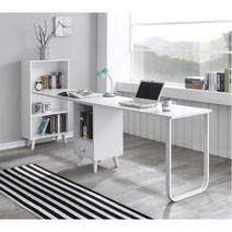 586 컴퓨터 사무용 철다리 2인용책상세트책상 책상세트 학생책상 공부책상 사무책상 책꽂이 책장 책상책장세트 컴퓨터책상 독서실책상 독서책상, 아카시아