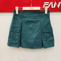 팬텀 골프 여성 허리단추 포인트 포켓 큐롯스커트