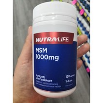 뉴질랜드 뉴트라라이프 식이유황 MSM 1000mg 120캡슐, 1개, 120정