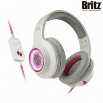 브리츠 KG50 게이밍 가상 7.1 진동 헤드셋, 화이트