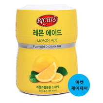 리치스 레몬에이드 -카페 파우더, 7개, 1봉, 550g