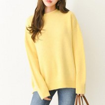 [캣츠원피스] 라운드 루즈핏니트 스웨터
