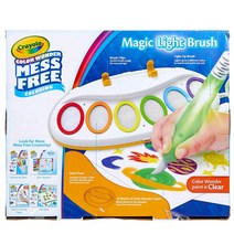 Crayola 크레욜라 매직 라이트 브러시 물감 공작 세트 Mess Free Painting