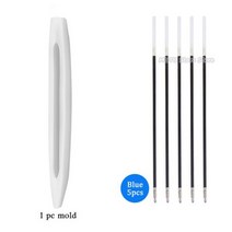 레진아트 재료 키링 키트 투명 펜 실리콘 몰드 세트 DIY 볼펜 에폭시 수지 쥬얼리 캐스팅, Bu5 Type 2