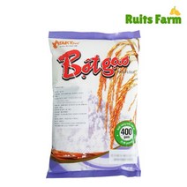 [루츠팜]베트남 봇가오 쌀가루 400g Bot Gao 반쎄오 반꾸온, 1개