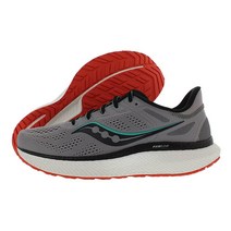 Saucony 남성 허리케인 23 러닝화 검은색/황금. 8