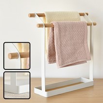 놀자리빙 걸모던 우드2단 행주건조대 주방선반 고무장갑건조대 수건받침 주방소품걸이, No 01.2단 걸이식 행주걸이 건조대