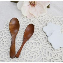 [브이앤비리빙] 천연옻칠 친환경 대추나무 식기/소품 세트, 50.자연주걱