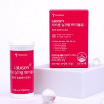 건강한 한국 여성의 질 유래 특허유산균 5종 함유 실제 살아있는 50억 보장 라비센 슈프림 더블유 여성용 유산균 1개월분, 1박스