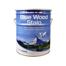 대흥화학 블루 우드스테인 오일스테인 (3.5L/16L), 흑색