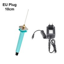 스티로폼절단기 커팅와이어 스티로폼열선 다이-컷 머신 거품 커터 펜 15 110240 전기 폴리스티렌 절단기 휴대용 스티로폼 절단 도구, 10cm EU Upgrade