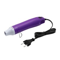110220V 사용 히트 건 전기 전동 공구 열풍 온도 지원 시트 수축 플라스틱 도구 색상, CHINA_Purple EU