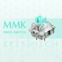 MMK Frog V3 스위치 54g 트리거 힘 사용자 정의 기계식 키보드 3핀 투명 공장 Lubed momoka 게임 GK61, 한개옵션2, 30개, 한개옵션1