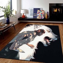 대형러그 초 천연 양털 아이방 라탄 체크 순면 anime rug away carpet area rug large dragon rug anime theme rug gift 침실