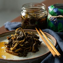 5분나물 국내산 어수리 장아찌, 1병, 300g