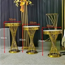 케이크스탠드 3단 2단 트레이 디저트 원형 실린더 받침대 디스플레이 아트 장식 케이크 랙 기둥 DIY 웨딩 휴일 신제품296231, 3pcs