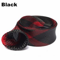 쭈꾸미낚시대 갑오징어낚시대 참돔낚시대 티타늄초리대 티타늄낚시대 1.6m diy 스틱 자켓 캐스팅 낚싯대 꼰 슬리브 폴 글로브 커버 프로텍터 30mm, 검은색