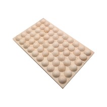 [계란판지압] 에코숲라이프 천연 편백나무 계란판 발지압판, 1개