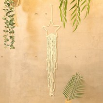 [리빙랩스] 별 마크라메 드림캐쳐 월행잉 단품 100cm
