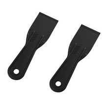 2PCS 3D 프린터 SLA 수지 특수 공구 삽 3D 프린터 액세서리 삽 제거 도구 고무, 2 인치, 검은 색