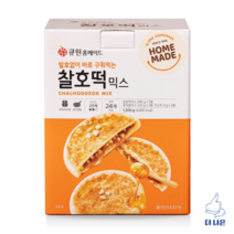 큐원 찰호떡 믹스 (400gx3개), 400g, 단품