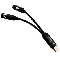 알파믹 YCHD Y형 젠더 C타입 3.5mm 이어폰 마이크 헤드셋 연결