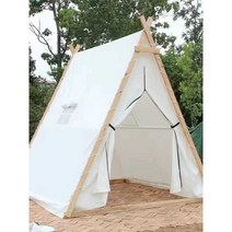 삼각텐트 테라스 레스토랑 글램핑 오토캠핑장 마당텐트, 주택 유형 3x2에는 바닥이 포함X