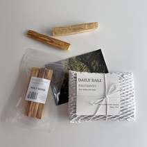 데일리달리 스머지 스틱 팔로산토 나무 인센스 천연 방향제 샘플러, 팔로산토 샘플러