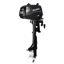 선외기 2023 저렴한 SEANOVO 2 스트로크 3.5HP 보트 엔진 선외 모터 공장 판매, 한개옵션0