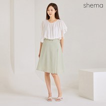 [세마] 실버장식플레어스커트_H2M1SK8160