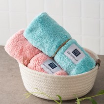1+1 코코몰리 초극세사 펫타올 강아지 고양이 드라이룸 수건 [핑크+블루], 소프트핑크 + 스카이블루