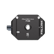 FALCAM F38 DSLR 카메라 안정기 용 퀵 릴리스 시스템 삼각대 슬라이더 범용 Arca 스위스 마운트 어댑터 DSL, 02 Black