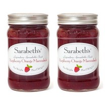 사라베스 라즈베리 오렌지 마말레이드 대용량 잼 18oz(510g) 2팩 Sarabeths Raspberry Orange Marmalade Spread, 510g, 2개