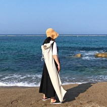 테슬 이케아 삼쇠 파라솔 파우치 가방 감성캠핑, 파라솔 가방+4발 받침 파우치