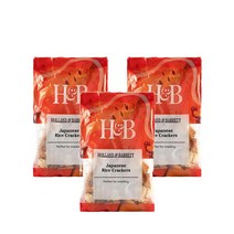 홀랜드앤바랫 재페니즈 라이스 크래커즈 475g Holland & Barrett Japanese Rice Crackers, 3팩