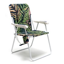 SUNNYFEEL 톨 접이식 해변 의자 경량 휴대용 캠핑 잔디 성인용 튼튼한 136.1kg(300파운드) 컵 홀더 포함 야외/여행/피크닉/콘서트용 캠프 모래 의자 55467, Blue Bamboo