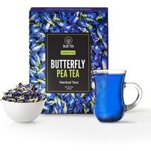 BLUE TEA Butterfly Pea Flower Tea 블루티 버터플라이 나비콩차 허브차 루스잎차 25g