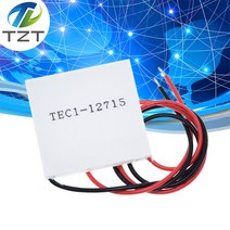pc 부품TEC1 12715 12715 136.8W 12V-15.4V 15A TEC 열전 냉각기 펠티어 (TEC1-12715) 좋은 품질을 원한다, 한개옵션0