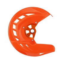 후면 리어 NiceCNC 앞 브레이크 가드 커버 KTM EXC SX TPI 6D 125-250, 05 Orange