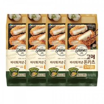 [CJ제일제당] 고메바삭튀겨낸모짜렐라돈카츠, 450g, 4개