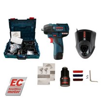 보쉬 브러시리스모터 임팩트렌치 세트 전동드릴 GDS10.8V-EC 2.0AH