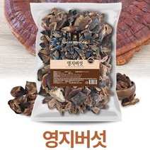 자연선물 국내산 영지버섯(절단) 500g 불로초과 풍부한 무기질 말린 영지버섯 100% 자연주의 안전한 먹거리