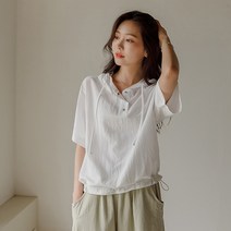 엔다 바스락 스트링 후드티