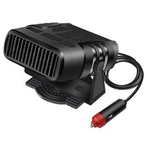 차량용 히터 자동차 트럭 시거잭 공기 쿨러 팬 윈드스크린 demister defroster car heater 휴대용 난방 장치 야외 개인 부품 장식, 24v