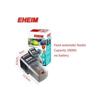 자동먹이급여기 EHEIM 자동 공급기 전자 LCD 디스플레이 디지털 프로그램 물고기 음식 피드 과립 펠렛 수족관, Automatic feeder_no battery