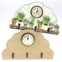 구름시계 32.5cmx19cm mdf반제품 시계부속포함 M-03-120