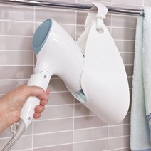 이노마타 헤어드라이어 홀더 드라이기 거치대 드라이걸이, 화이트, 1개