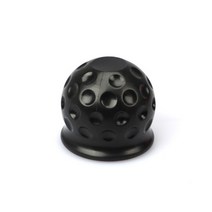 좋은 4 가지 색상 유니버설 50MM 토우 바 볼 커버 캡 트레일러 히치 토우볼 보호 자동차 액세서리, 블랙